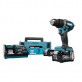 Makita DF002GD201 XGT urbis - skrūvgriezis 2x2.5 Ah
